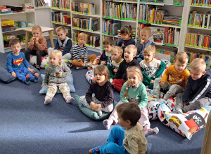 Zajęcia w Bibliotece Miejskiej "TRAF"