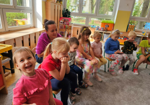 Dzieci były bardzo zaciekawione.