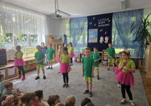 Pokaz tańca, który urozmaicił dzisiejsze wydarzenie.