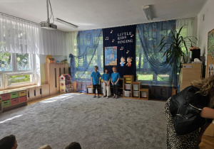 Występ dzieci z Przedszkola Miejskiego nr 124.