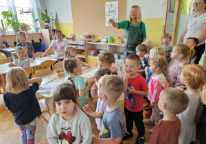 Pszczółki zajrzały do przedszkolnej zerówki.