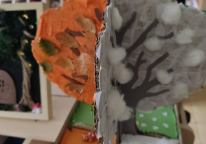 Praca wykonana w konkursie rodzinnym "Magiczne drzewo".