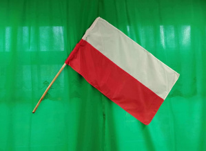 Flaga Polski.