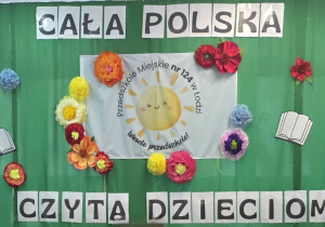 Logo Przedszkola Miejskiego Nr 124 w Łodzi.