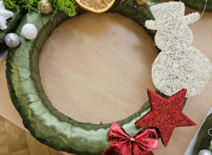 Wianek świąteczny.