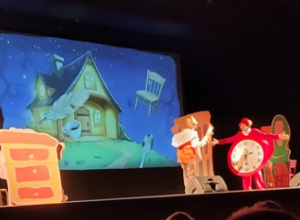 Kadr z oglądanej bajki.