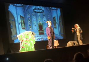 Kadr z oglądanej bajki.