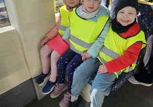 Mróweczki jadą tramwajem