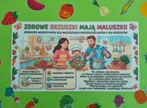 Plakat zachęcający do udziału w konkursie.