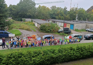Wszystkie grupy gotowe do spaceru.