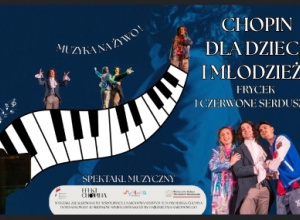 Plakat reklamowy spektaklu muzycznego "Frycek i .....".